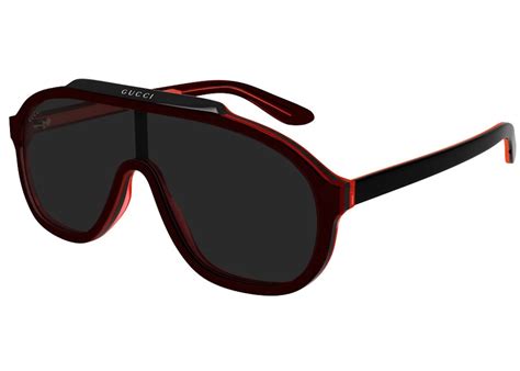 Gucci Sheild Sunglasses Black (GG1038S.